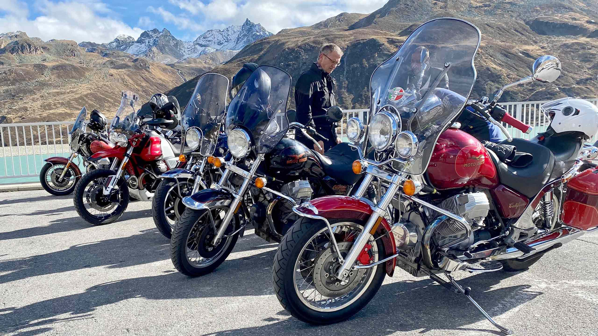 Moto Guzzi Austria, Motorradclub Guzzisti Montfort, Motorrad-Tour Silvretta