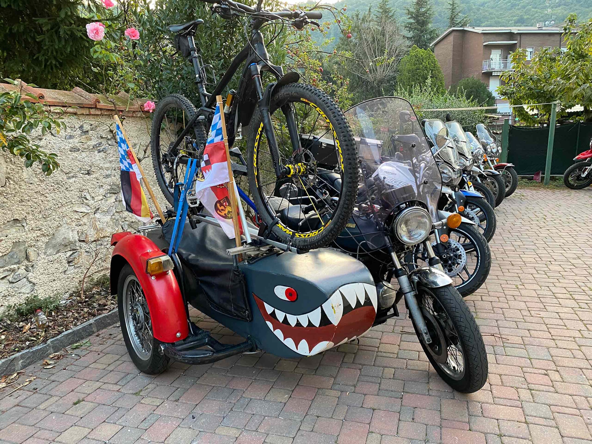 Moto Guzzi Austria, Motorradclub Guzzisti Montfort, Motorrad-Tour Mandello del Lario