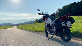 Moto Guzzi Austria, Motorradclub Guzzisti Montfort Österreich, Moto Guzzi V85TT