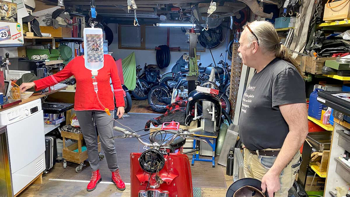 Moto Guzzi Galletto, Moto Guzzi Austria, Motorradclub Guzzisti Montfort Österreich