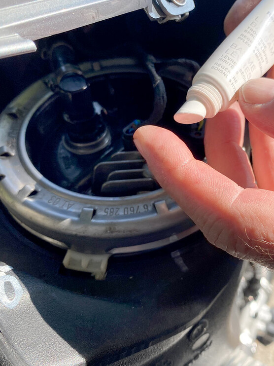 Louis Widmer für die BMW BMW GS 1200, Benzinpumpe Rückruf