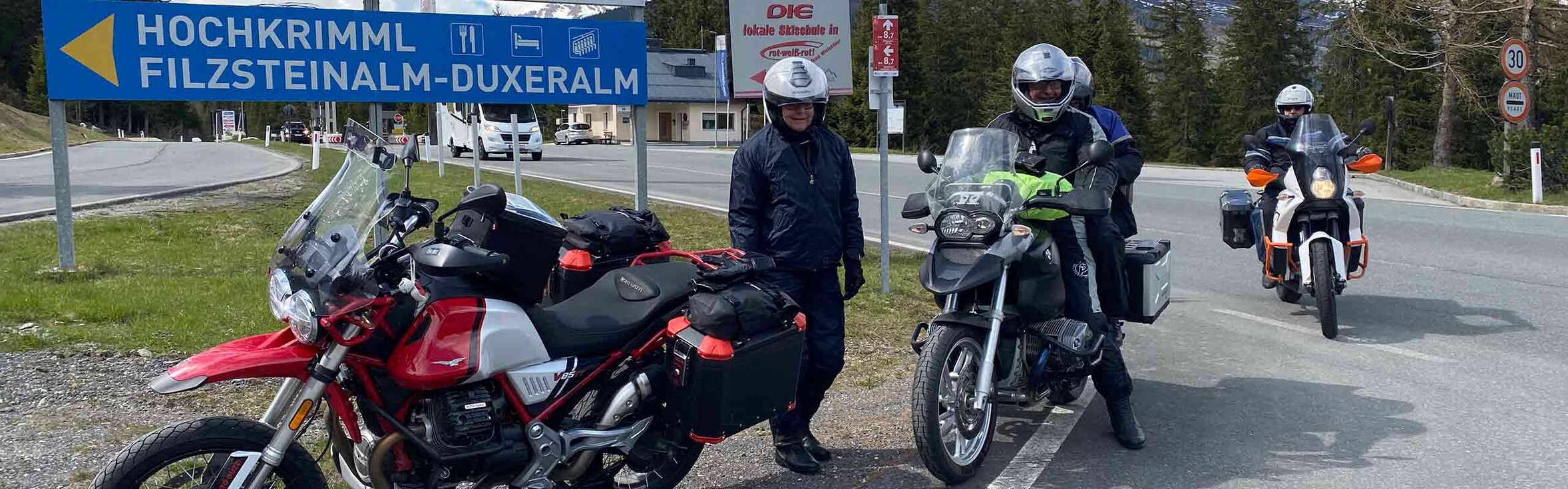 Gerlos: nach dem Arlberg der 2. Pass des Tages motorrad-tour slowenien, mittersill-01