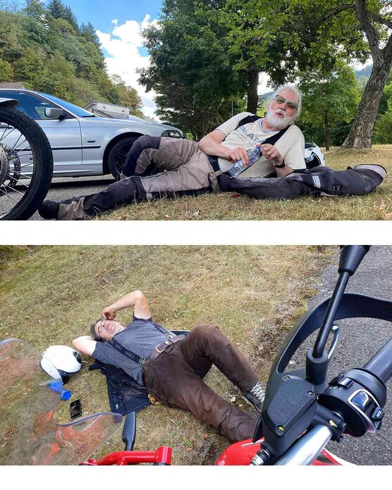 Kaputte Typen motorradtour schwazwald