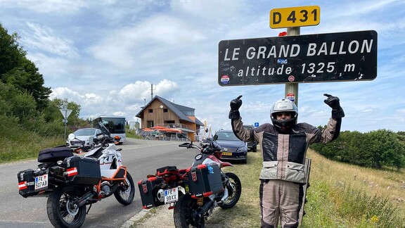 Motorradtour: großer Belchen