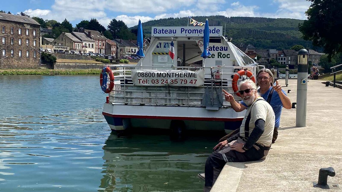 Pommes Frites am Ufer der Maas
