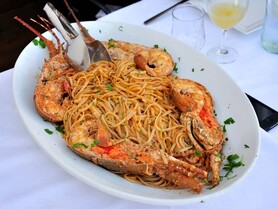 Spaghetti mit Languste Spaghetti mit Languste