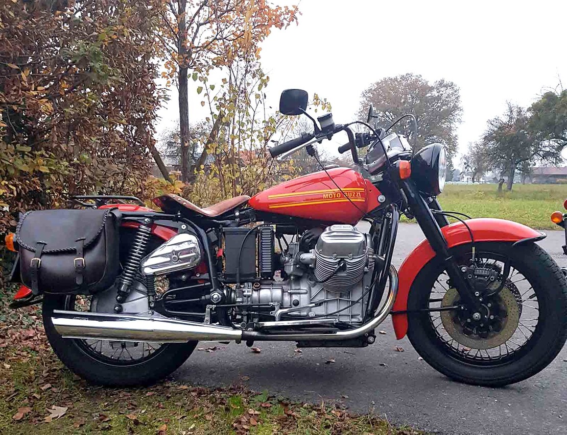 Moto Guzzi V7 850 GT Umbau Guzzisti Montfort