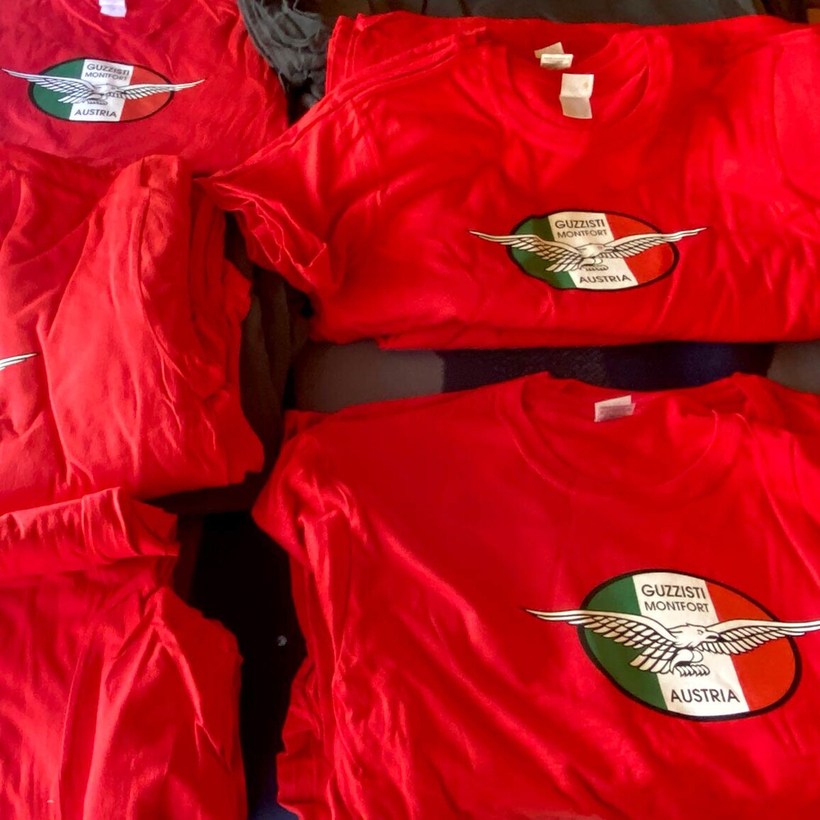 T-shirt Präsentation 2022, guzzisti montfort