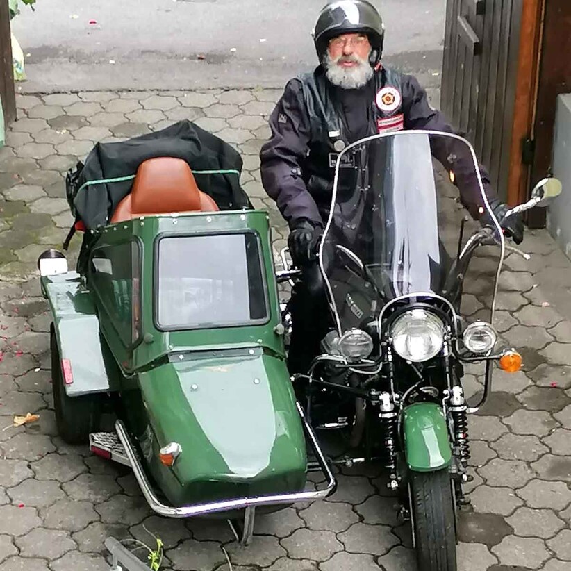 Horst mit alter T3 und neuer Hüfte