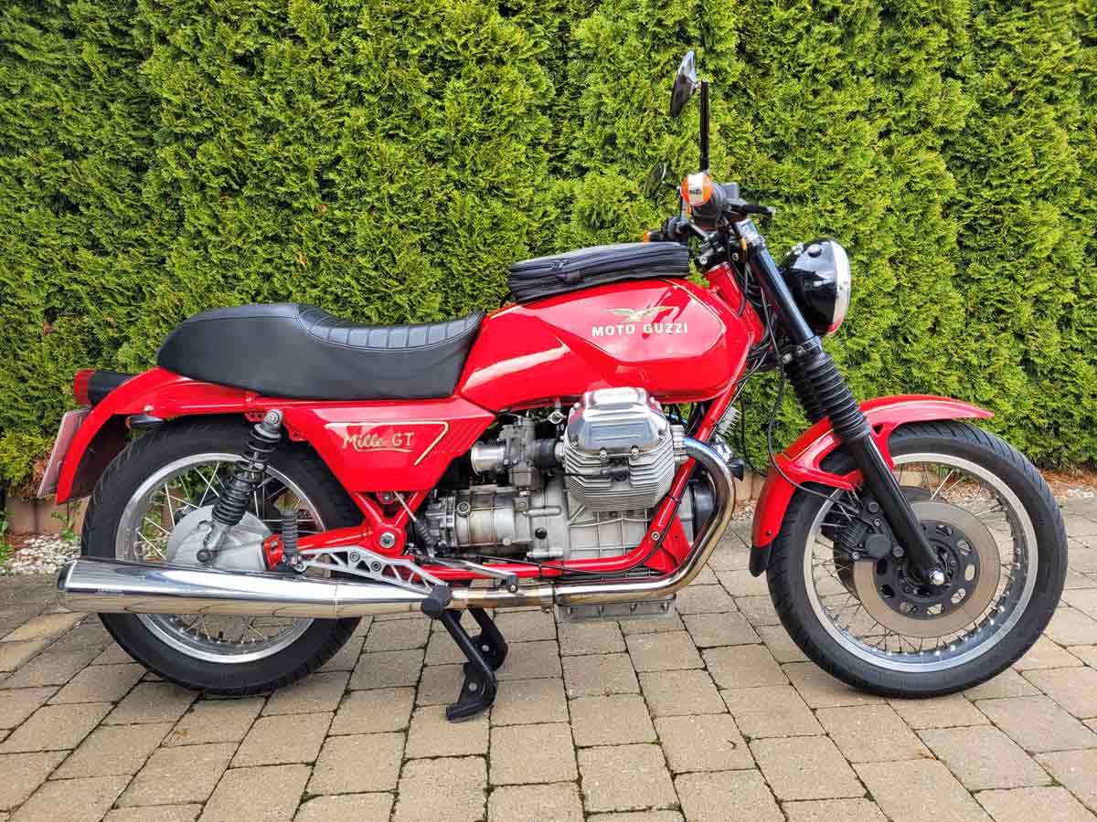 Moto Guzzi Mille GT Guzzisti Montfort Austria Moto Guzzi Mille GT Guzzisti Montfort Austria