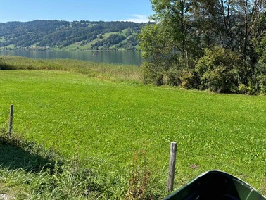 Heimfahrt entlang des Alpsees