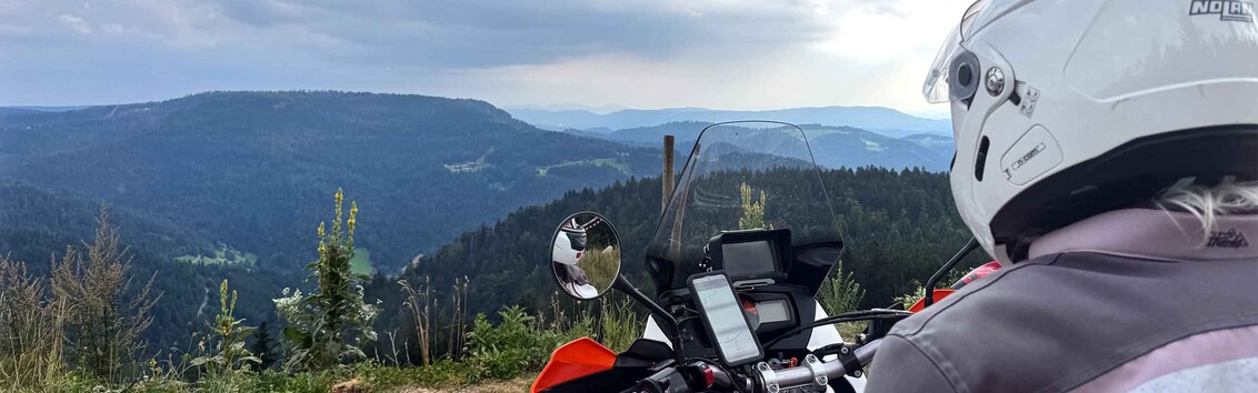Moto Guzzi Motorradtour Schwarzwald