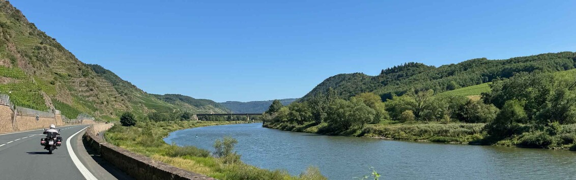 Moto Guzzi Motorradtour Mosel