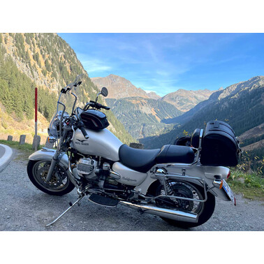 er AAbschluss einer Südtirolrunde über die Silvretta; Foto: H. Fink, 09/2025