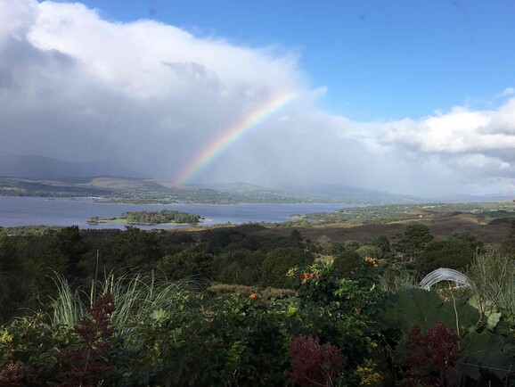 regenbogen auf der beara Halbinsel