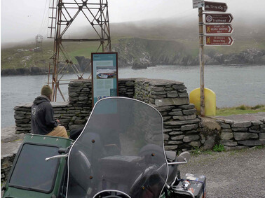 Die Dursey Sound Seilbahn für Mensch und Tier