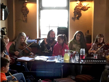 Originelle Stubenmusik im originalen Pub