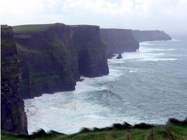 Steiler geht´s nimmer: die Cliffs of Moher