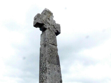 Uraltes keltsichen Hochkreuz