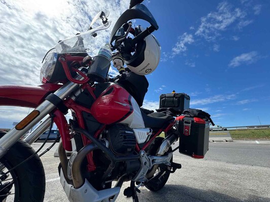 Moto Guzzzi Motorradtour Spanien