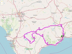 motorradtour von malaga nach arcos