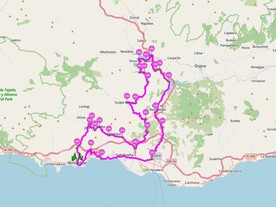 motorradtour almunecar